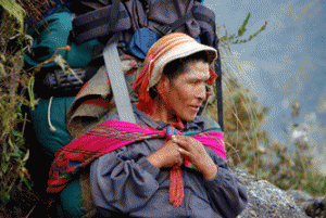 Leoncio Monteagudo, Porters of the Inca Trail